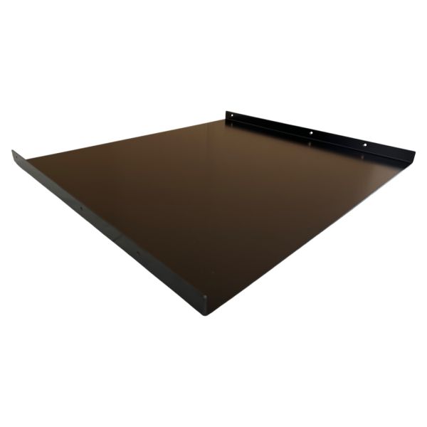 Einbauboden für Küchengeräte im Hochschrank aus Metall, Schwarz RAL 9011 (VE 1)